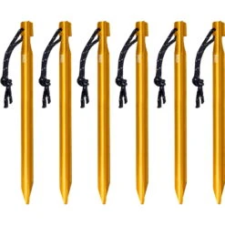 BACH UL Twisted Y16 Pegs - Aluminiumheringe