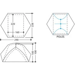 Camp Minima 3 Evo - 3 Personen Zelt -Exped Verkäufe camp minima 3 evo personen zelt grey ca 3233 6