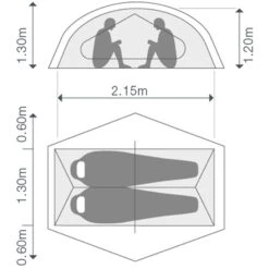 EXPED Lyra II - 2-Personen-Zelt -Exped Verkäufe exped lyra ii 2 personen zelt ep 7640445457279 2