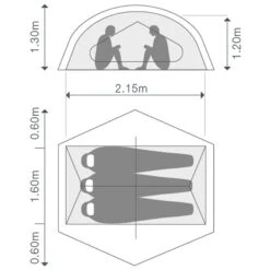 EXPED Lyra III - 3-Personen-Zelt -Exped Verkäufe exped lyra iii 3 personen zelt ep 7640445457293 4