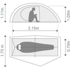 EXPED Mira I HL - Leichtes 1-Personen-Zelt -Exped Verkäufe exped mira i hl leichtes 1 personen zelt ep 7640445457149 0