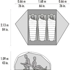 MSR FreeLite 3 V3 - 3 Personen Zelt -Exped Verkäufe msr freelite 3 v3 personen zelt green cd 11516 15