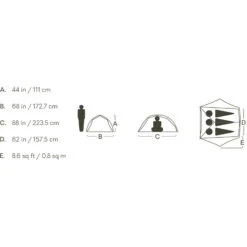 NEMO Hornet OSMO 3P - 3-Seasons Zelt -Exped Verkäufe nemo hornet osmo 3p 3 seasons zelt birch bud goodnight gray nem 811666035738 14