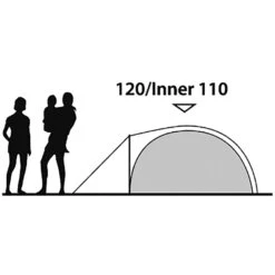 Outwell Cloud 2 - Zwei-Personen-Zelt -Exped Verkäufe outwell cloud 2 zwei personen zelt green grey rl 150174 2