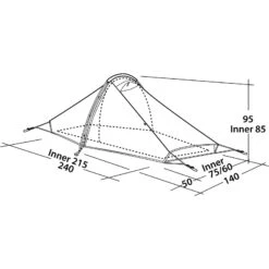 Robens Starlight 1 - Zelt -Exped Verkäufe robens starlight 1 zelt green rl 152087 2