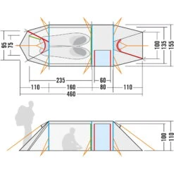 Tatonka Alaska 2.235 PU - Zwei-Personen-Zelt -Exped Verkäufe tatonka alaska 2 235 pu zwei personen zelt tat 2455 208 13