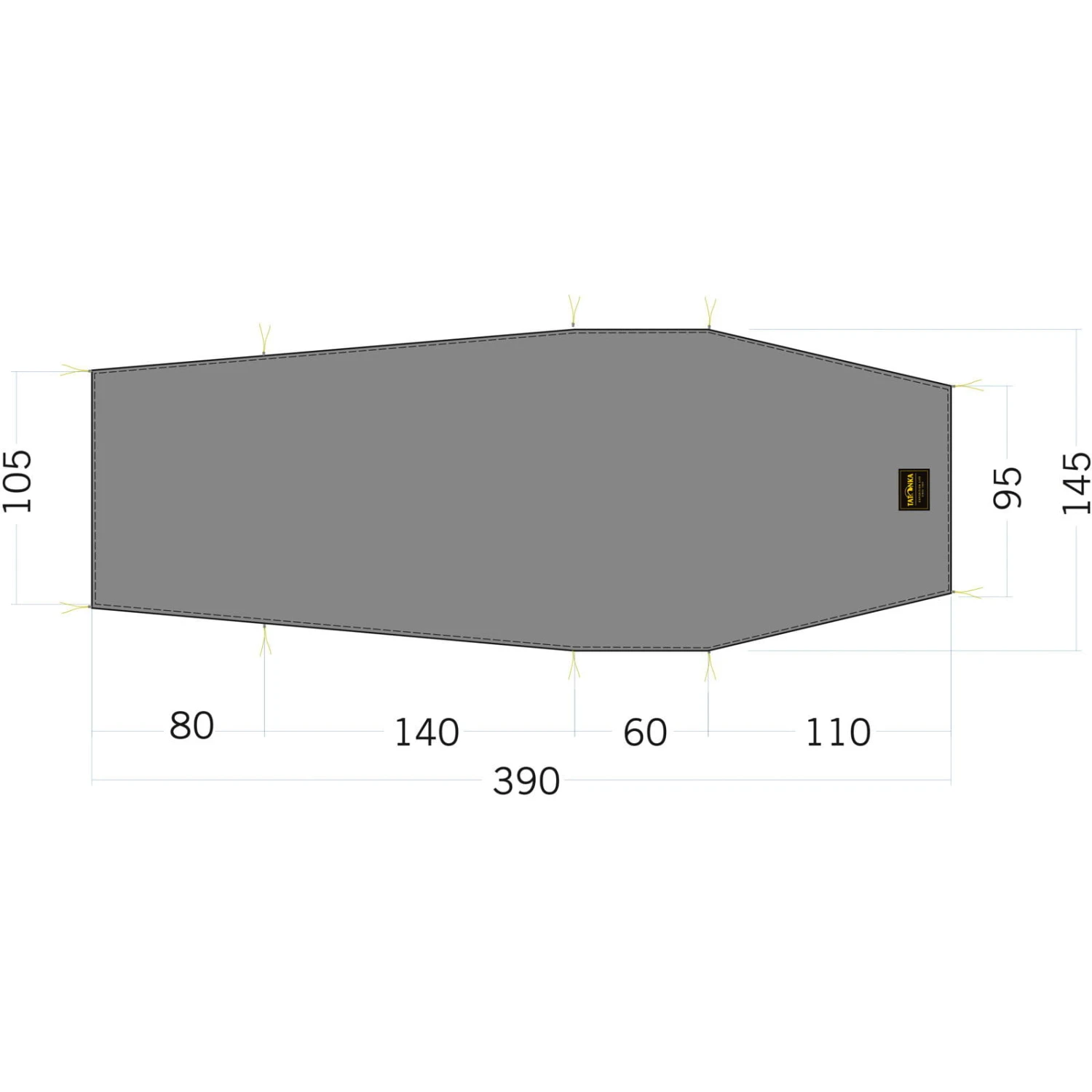 Tatonka Floor Sheet LT Okisba - Zeltunterlage 1 Tatonka Floor Sheet LT Okisba - Zeltunterlage