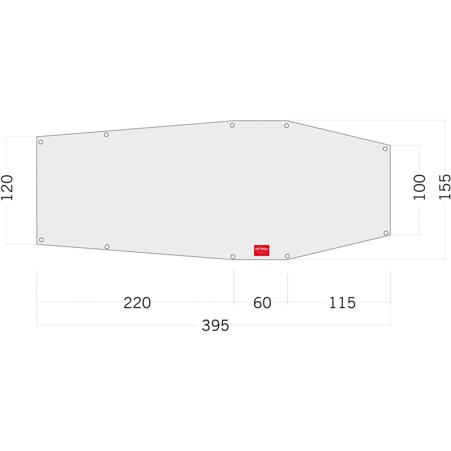 Tatonka Floor Sheet PE Grönland 2 - Zeltunterlage 1 Tatonka Floor Sheet PE Grönland 2 - Zeltunterlage